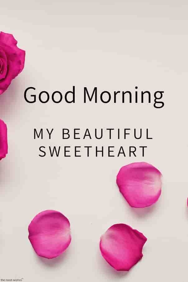 good morning my sweet love